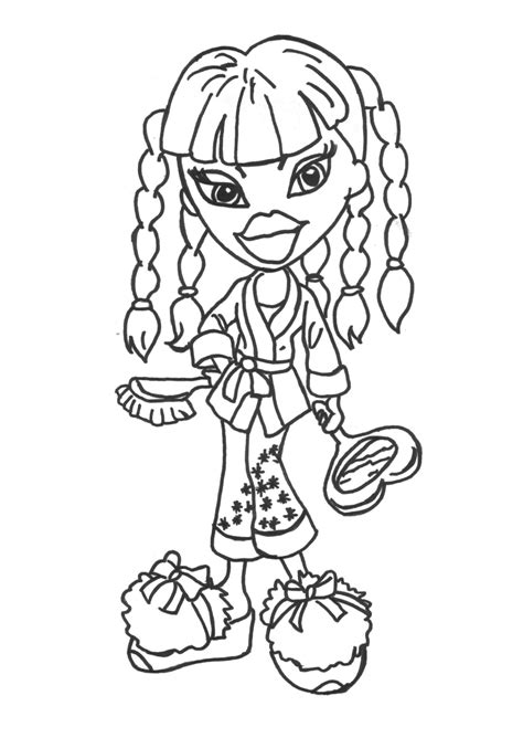 Bratz Coloring Sheets For Girls